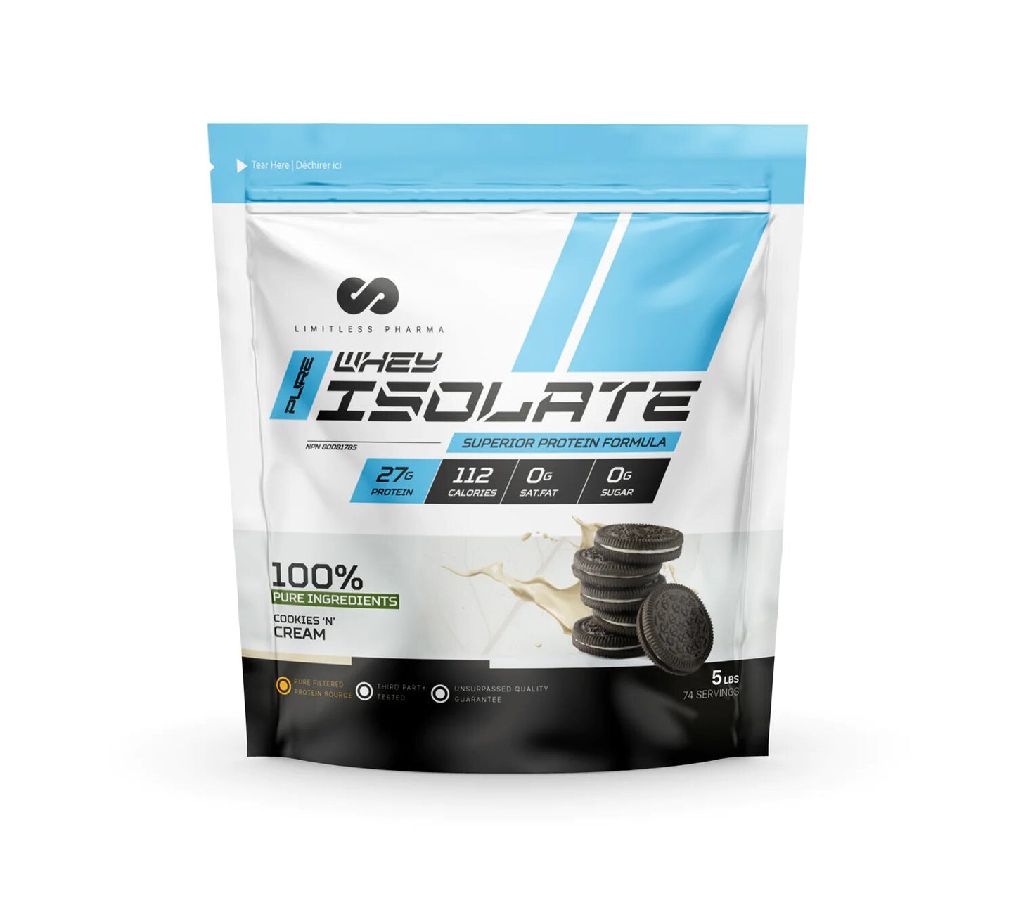 Limitless Pharma: Isolate Protein 5lbs