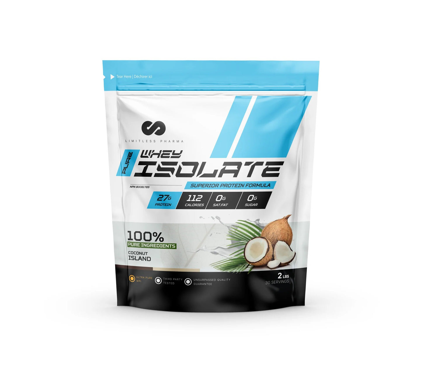 Limitless Pharma: Isolate Protein 2lbs