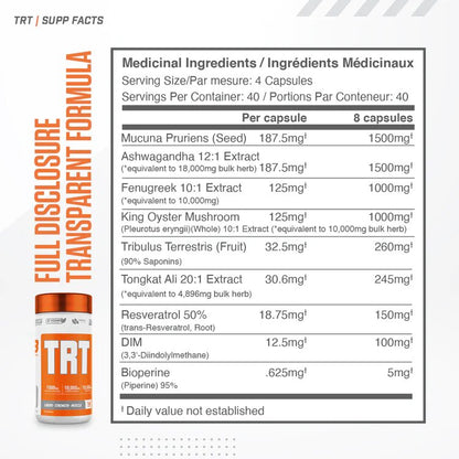 Ballistic Labs: TRT 160 Capsules