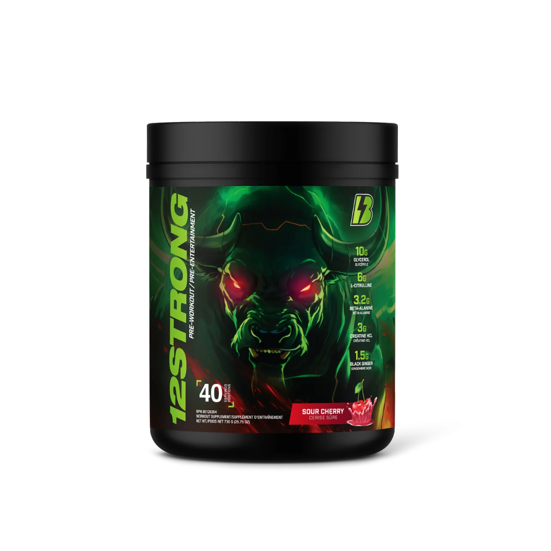 Bull Nutrition: 12 Strong Pre-Workout 40 Servings