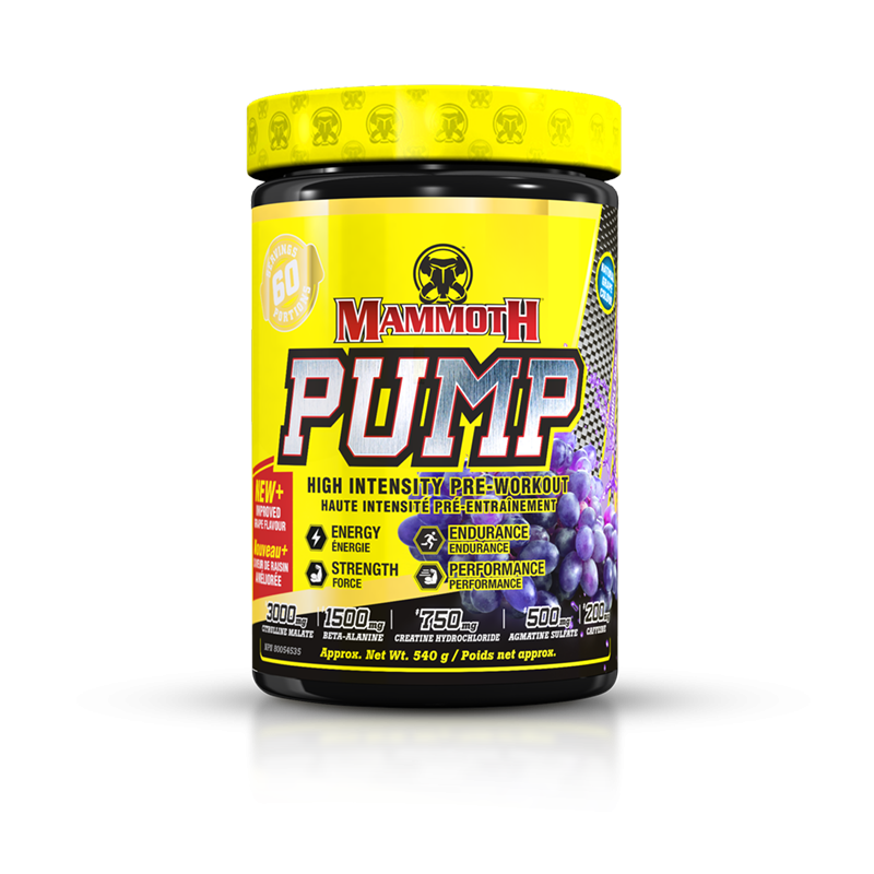 Mammoth Supplements: Pump 60 Servings