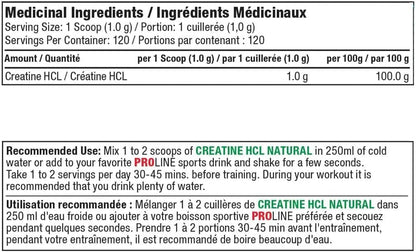 Proline: Creatine HCL Powder