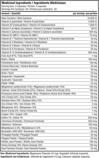 Proline: Active Men Multi Vitamin 90 Capsules