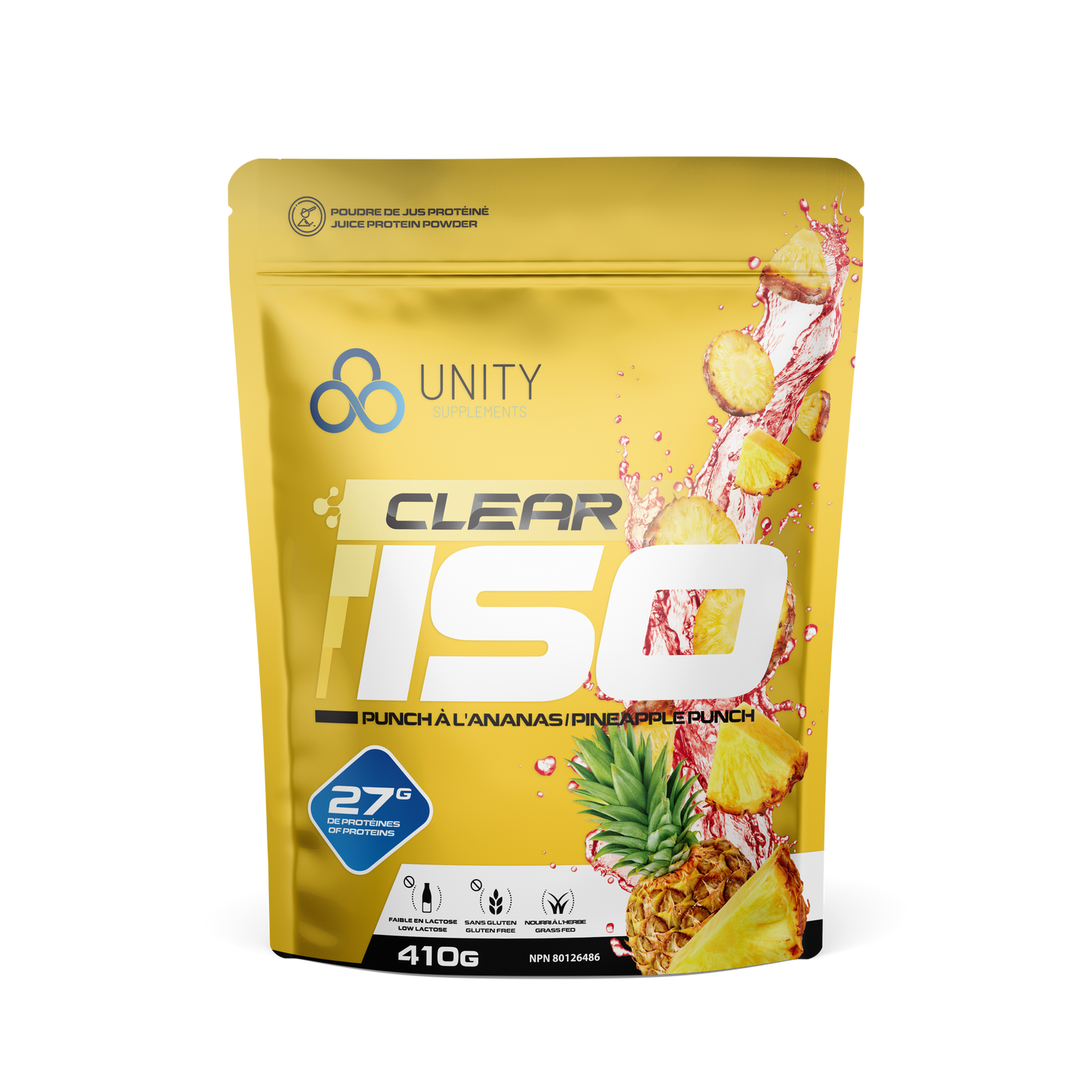 Unity Supplements: Clear Iso 12 Servings