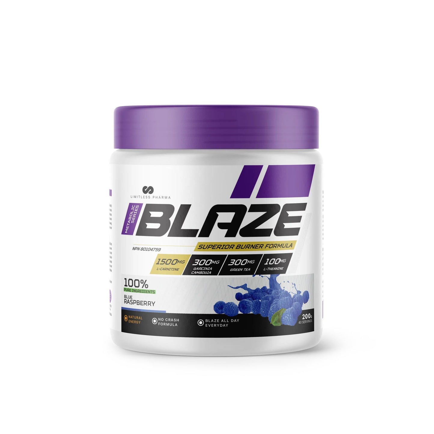 Limitless Pharma: Blaze 40 Servings