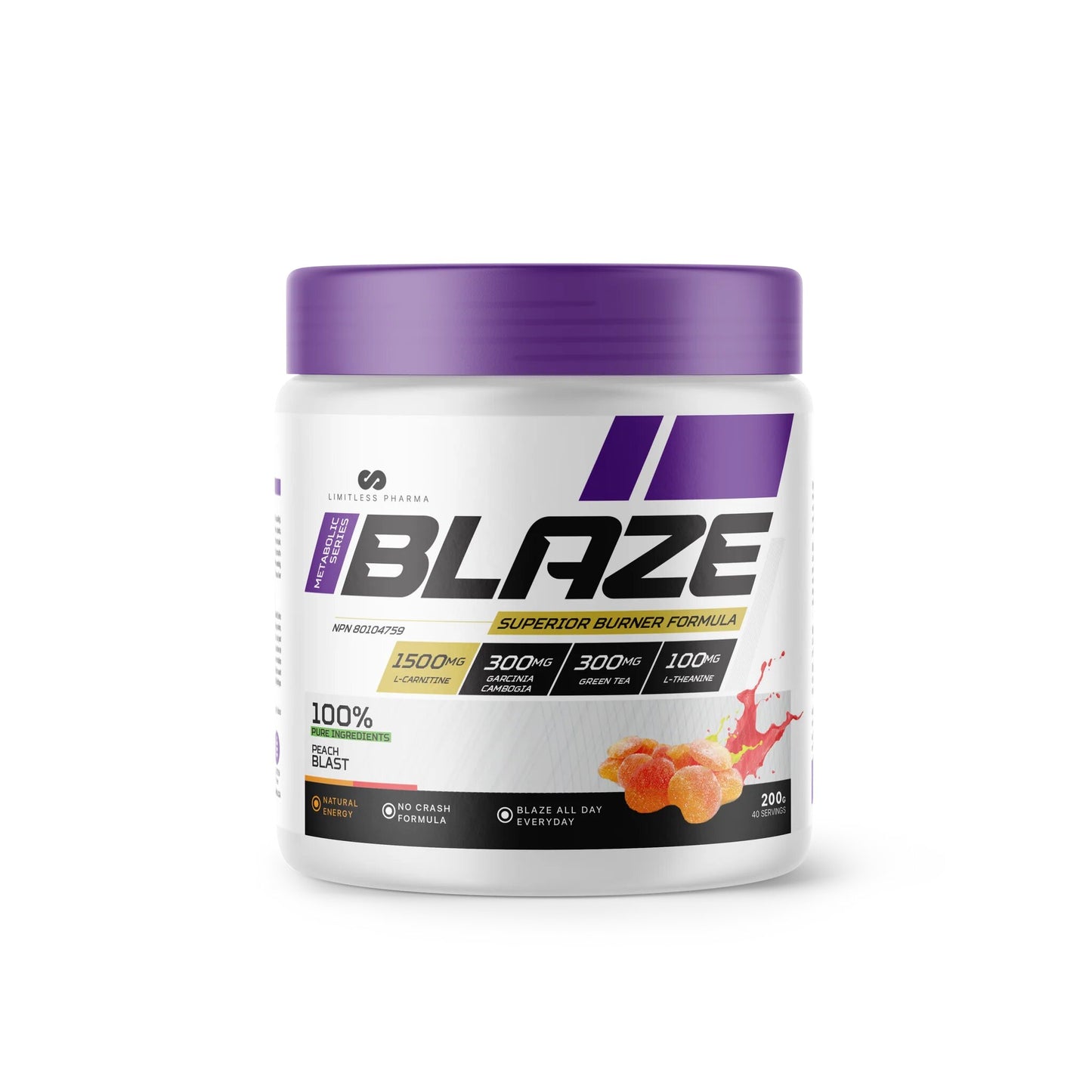 Limitless Pharma: Blaze 40 Servings