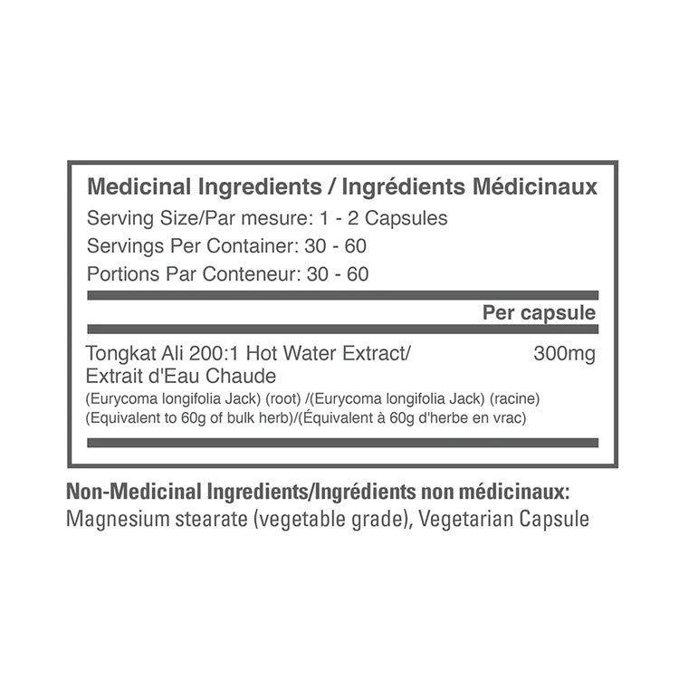 Ballistic Labs: Tongkat Ali 60 Capsules