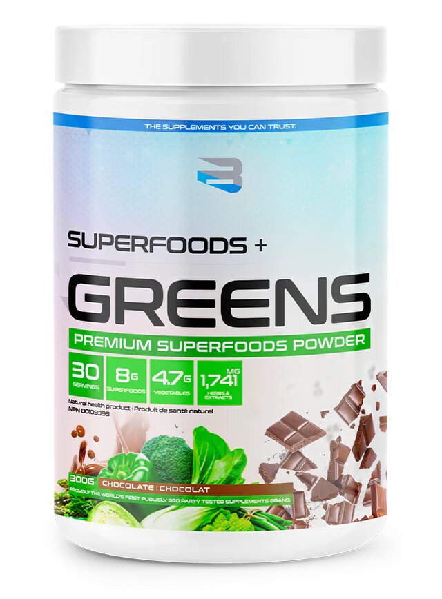 Believe Supplements: Organic Greens 30 Servings