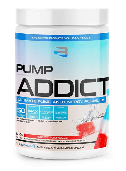 Believe Supplements: Pump Addict 25 Servings