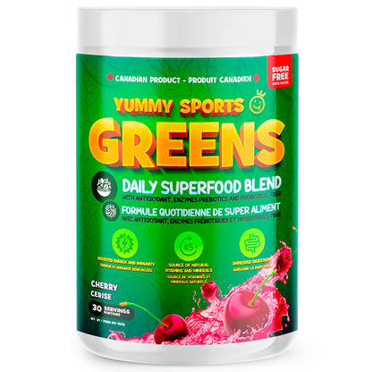 Yummy Sports: Greens 30 Servings