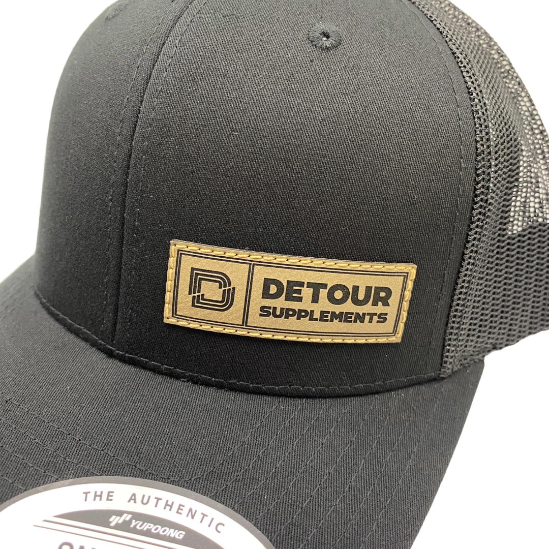 Detour Supplements: Trucker Hat Leather Patch