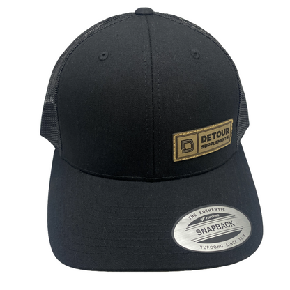 Detour Supplements: Trucker Hat Leather Patch