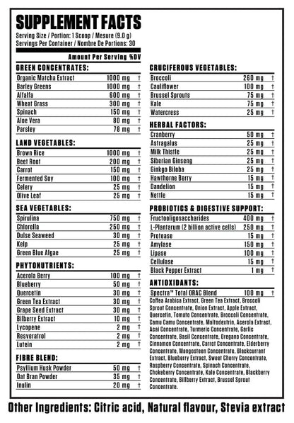 TC Nutrition: Essential Greens 30 Servings