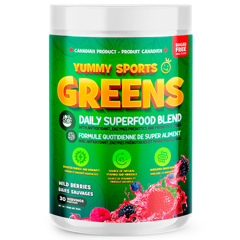 Yummy Sports: Greens 30 Servings