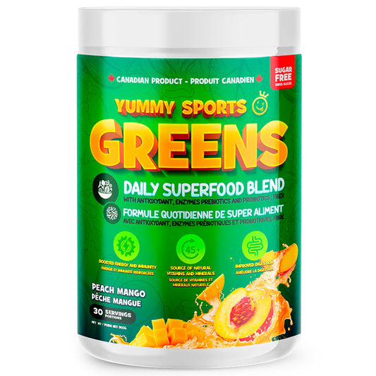 Yummy Sports: Greens 30 Servings