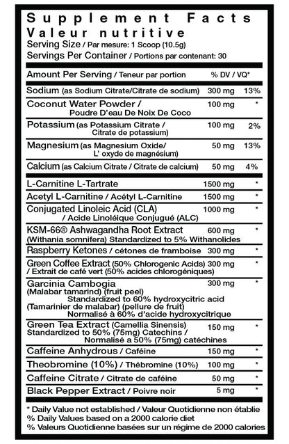 TC Nutrition: Hydraburn 30 Servings