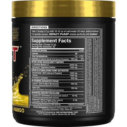 Allmax: Impact Pump 30 Servings