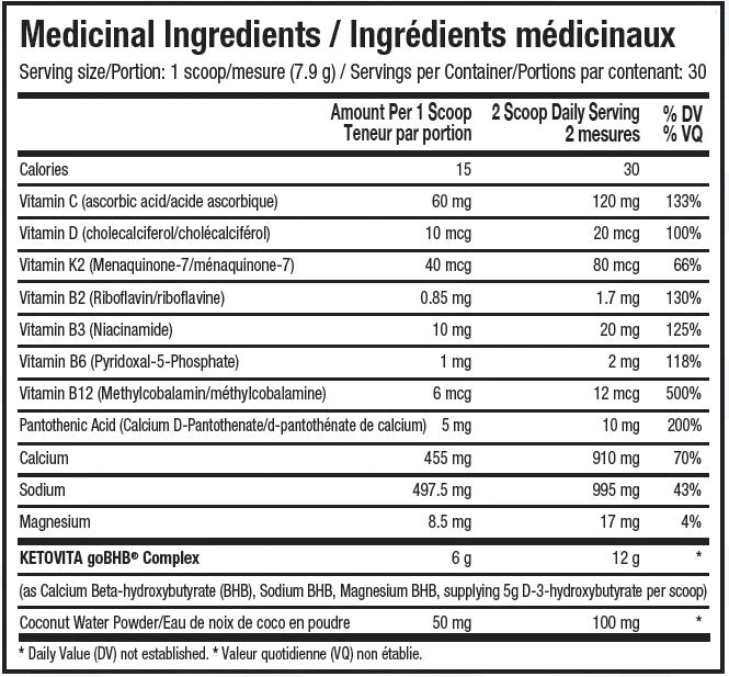 ANS Performance: Ketovita 30 Servings