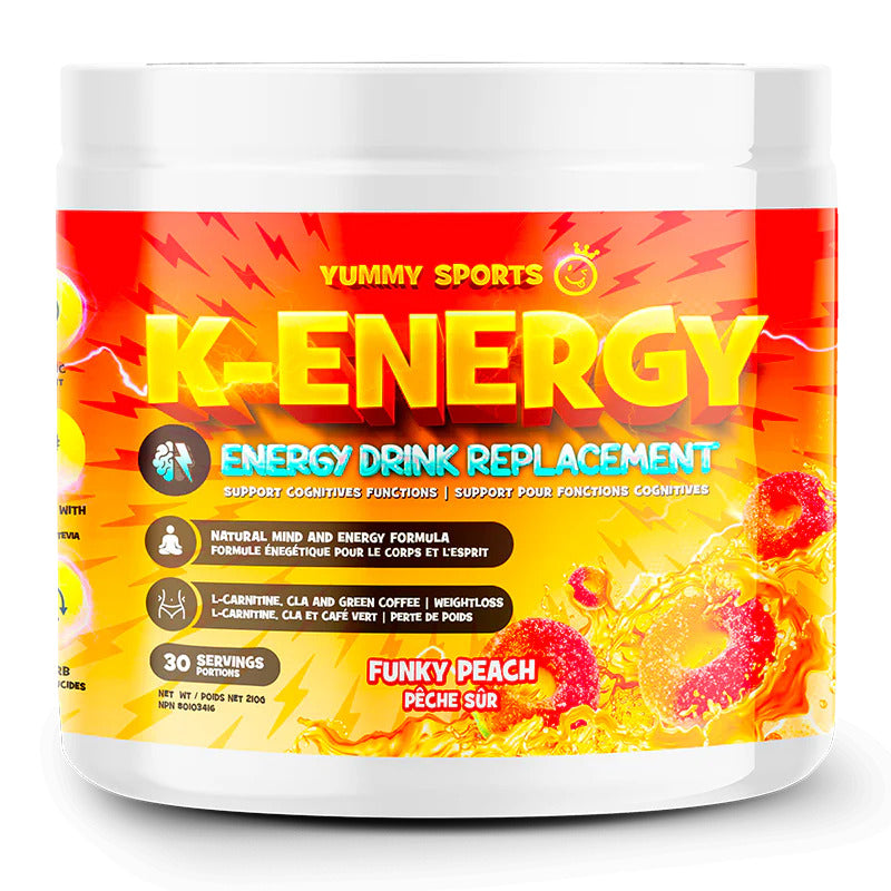 Yummy Sports: K-Energy 30 Servings