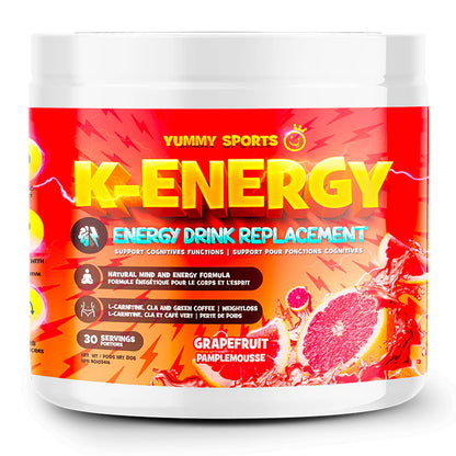 Yummy Sports: K-Energy 30 Servings