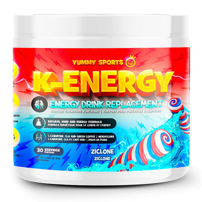 Yummy Sports: K-Energy 30 Servings