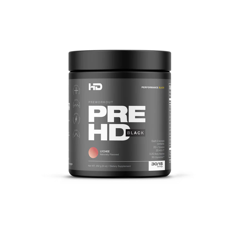 HD Muscle: PreHD Black 30 Servings