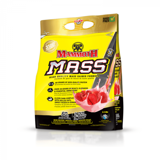 Mammoth Supplements: Mammoth Mass 5lbs