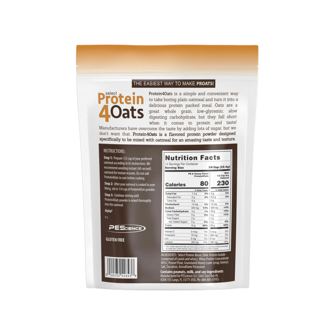 PEScience: Protein4Oats