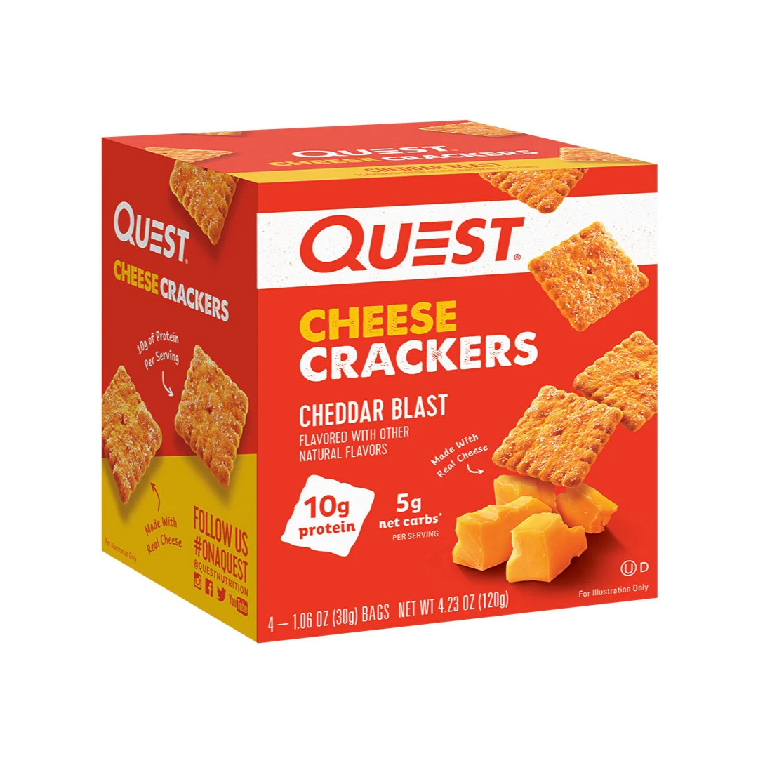 Quest Nutrition: Cheese Crackers Box of 4