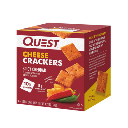 Quest Nutrition: Cheese Crackers Box of 4