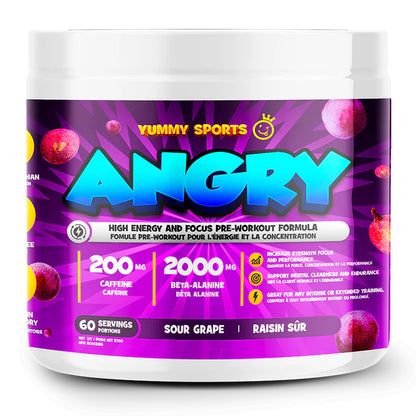 Yummy Sports: Angry 60 Servings