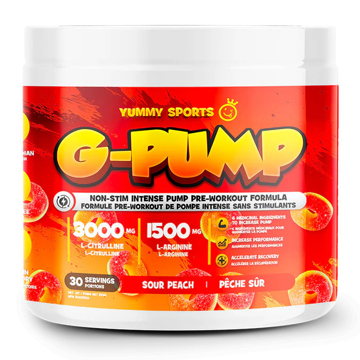 Yummy Sports: G-Pump 30 Servings