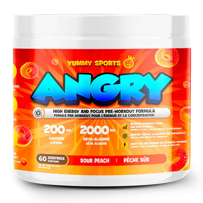 Yummy Sports: Angry 60 Servings