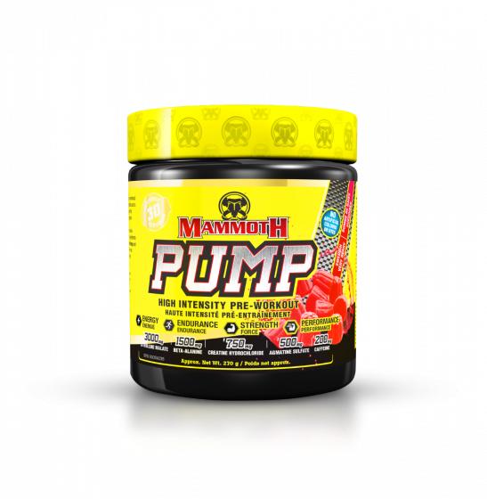 Mammoth Supplements: Pump 30 Servings