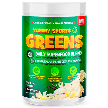 Yummy Sports: Greens 30 Servings