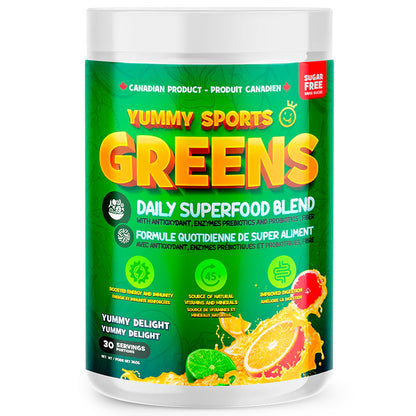 Yummy Sports: Greens 30 Servings