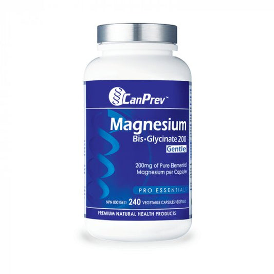 CanPrev: Magnesium Bi Glycinate 80 Ultra Gentle 240 Capsules