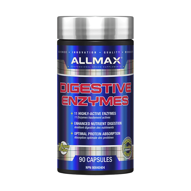 Allmax: Digestive Enzymes 90 Capsules