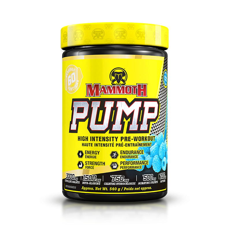 Mammoth Supplements: Pump 60 Servings