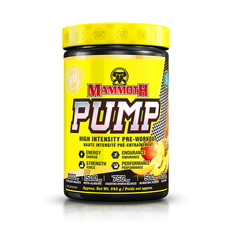 Mammoth Supplements: Pump 60 Servings