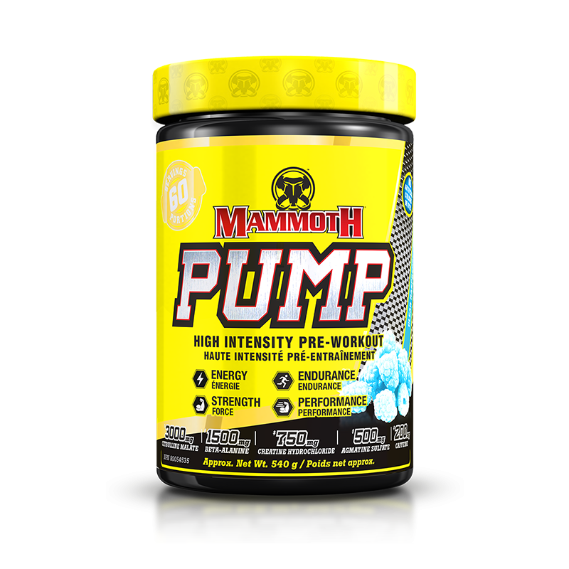 Mammoth Supplements: Pump 60 Servings