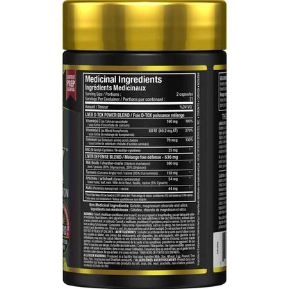 Allmax: Liver D-Tox 42 Capsules