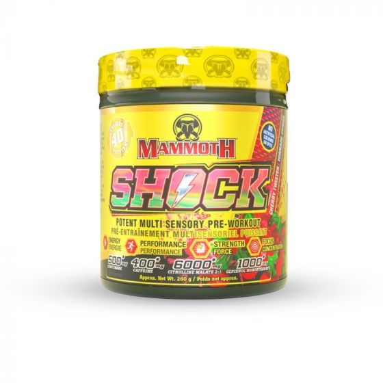 Mammoth Supplements: Shock 40 Servings