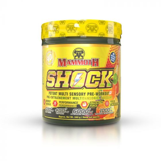 Mammoth Supplements: Shock 40 Servings