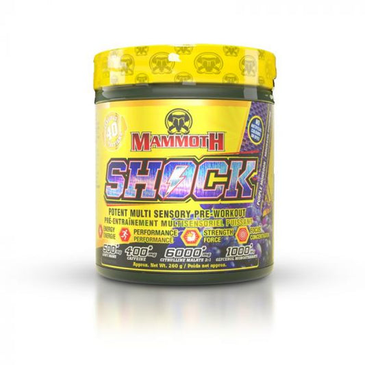 Mammoth Supplements: Shock 40 Servings