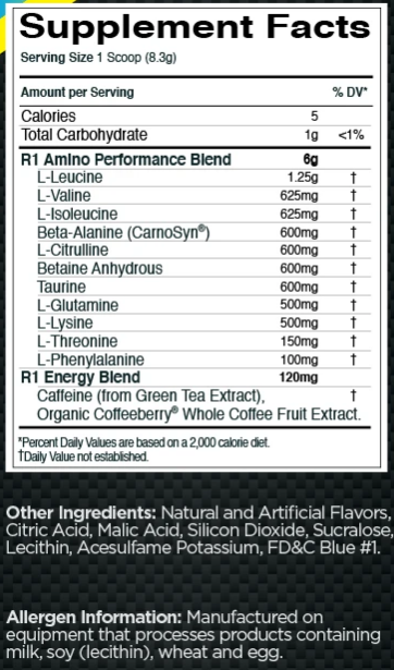 Rule 1: Pre Amino 30 Servings